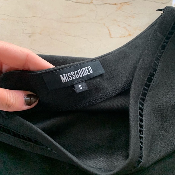 Missguided Pencil Skirt with Mesh Size 6 - Picture 3 of 4